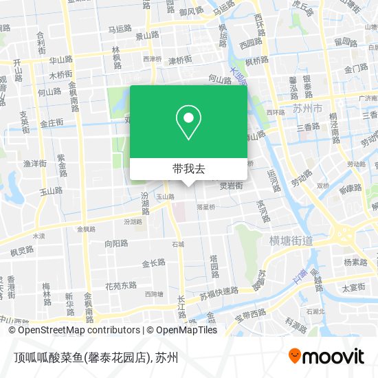 顶呱呱酸菜鱼(馨泰花园店)地图