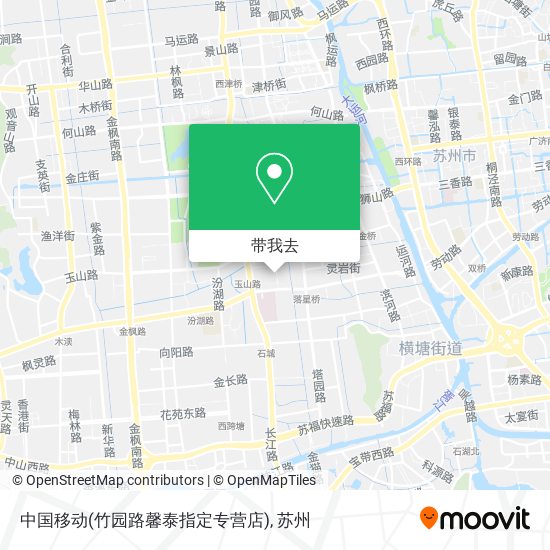 中国移动(竹园路馨泰指定专营店)地图