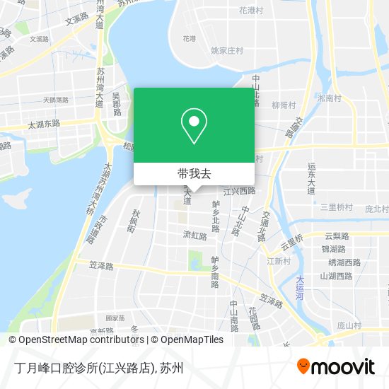 丁月峰口腔诊所(江兴路店)地图