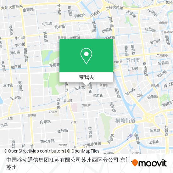 中国移动通信集团江苏有限公司苏州西区分公司-东门地图