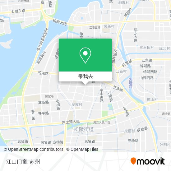 江山门窗地图