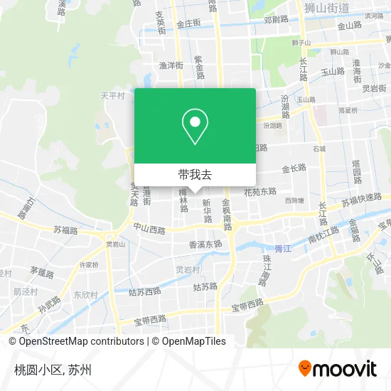 桃圆小区地图