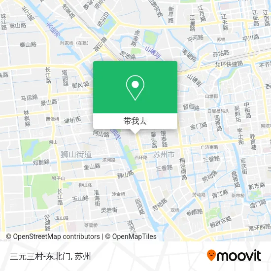 三元三村-东北门地图