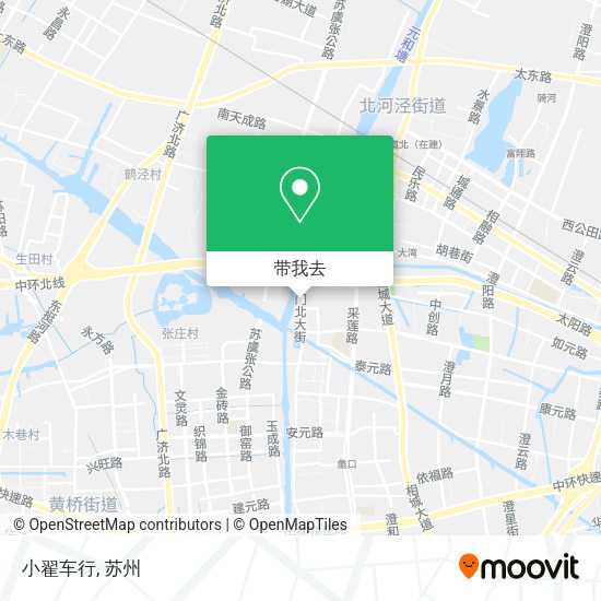 小翟车行地图