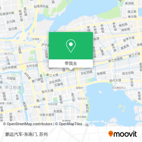 鹏远汽车-东南门地图