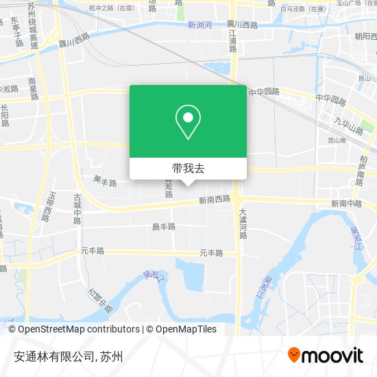 安通林有限公司地图