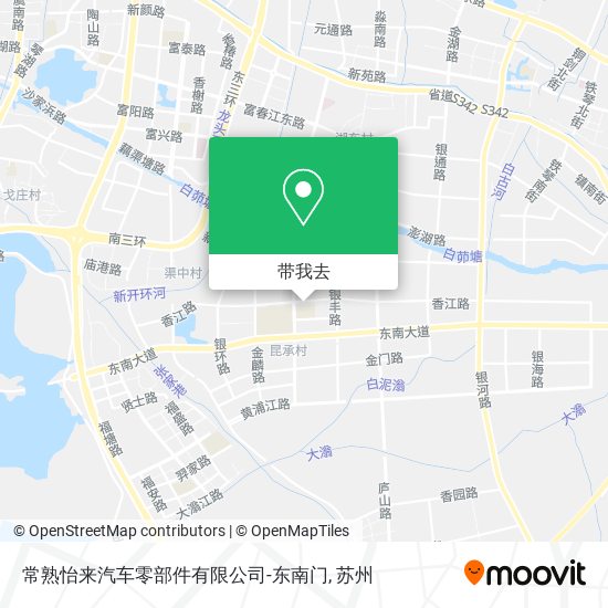 常熟怡来汽车零部件有限公司-东南门地图