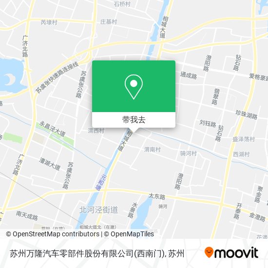 苏州万隆汽车零部件股份有限公司(西南门)地图