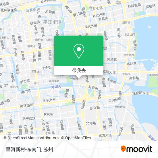 里河新村-东南门地图