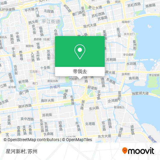 星河新村地图