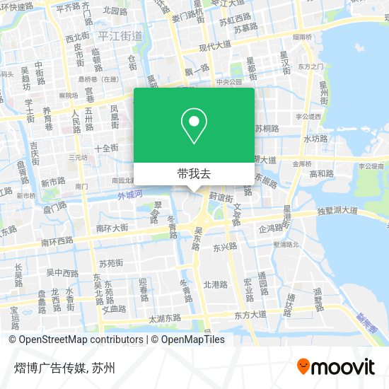 熠博广告传媒地图