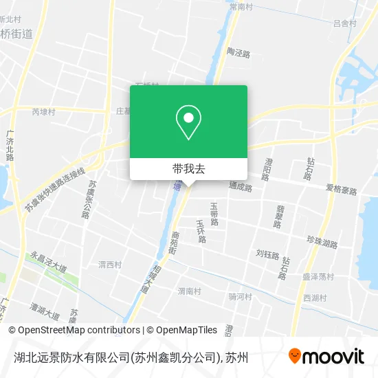 湖北远景防水有限公司(苏州鑫凯分公司)地图