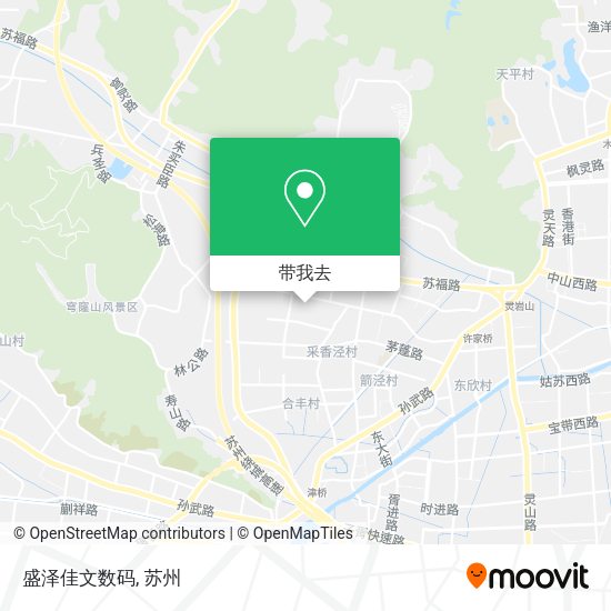 盛泽佳文数码地图