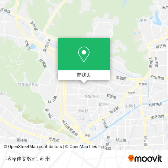 盛泽佳文数码地图