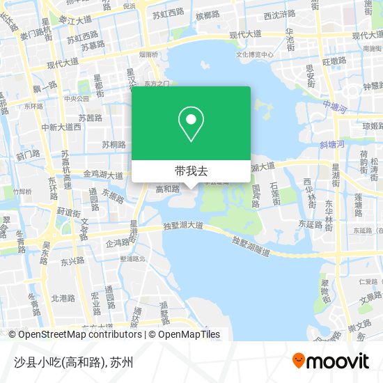 沙县小吃(高和路)地图