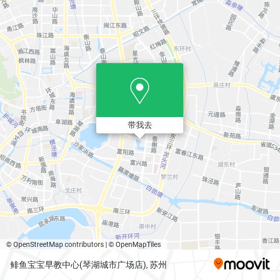 鲱鱼宝宝早教中心(琴湖城市广场店)地图