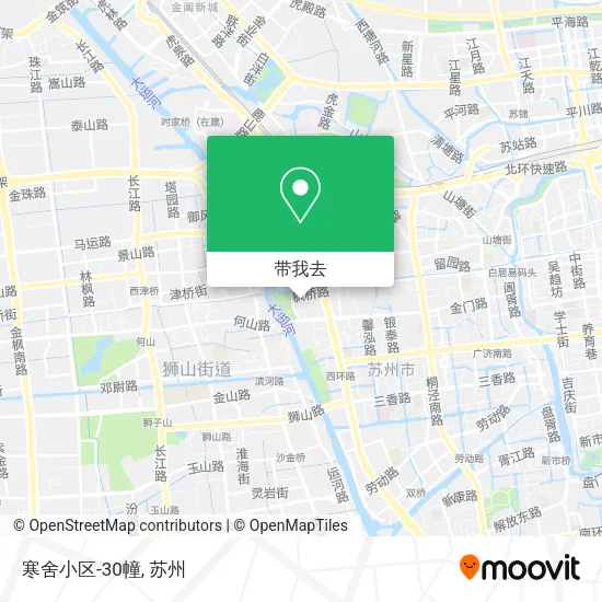 寒舍小区-30幢地图