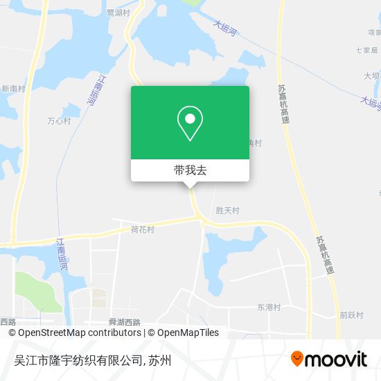 吴江市隆宇纺织有限公司地图