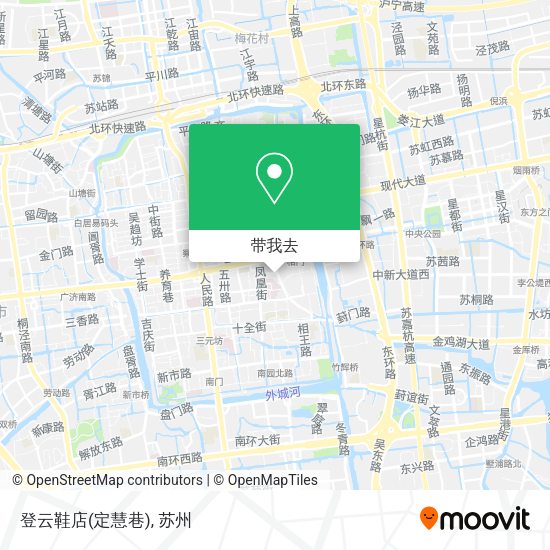 登云鞋店(定慧巷)地图