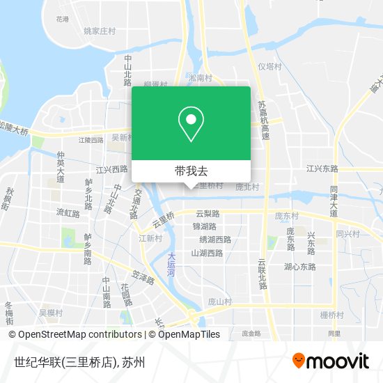 世纪华联(三里桥店)地图