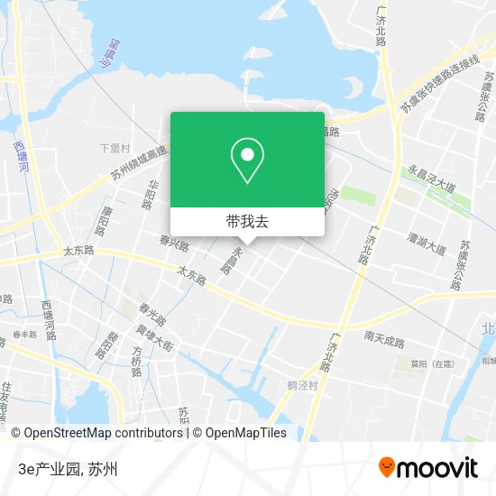 3e产业园地图