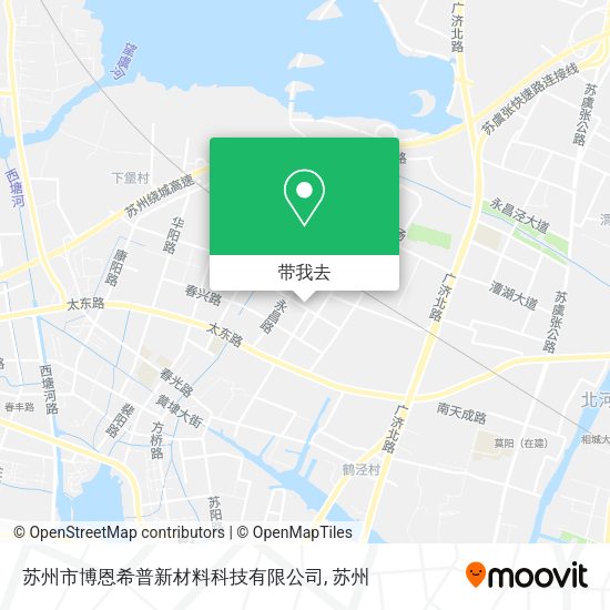 苏州市博恩希普新材料科技有限公司地图