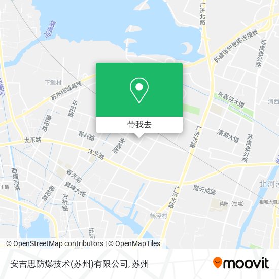 安吉思防爆技术(苏州)有限公司地图