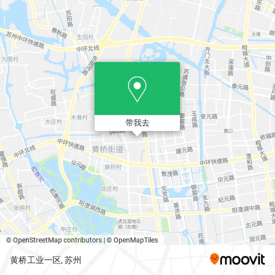 黄桥工业一区地图