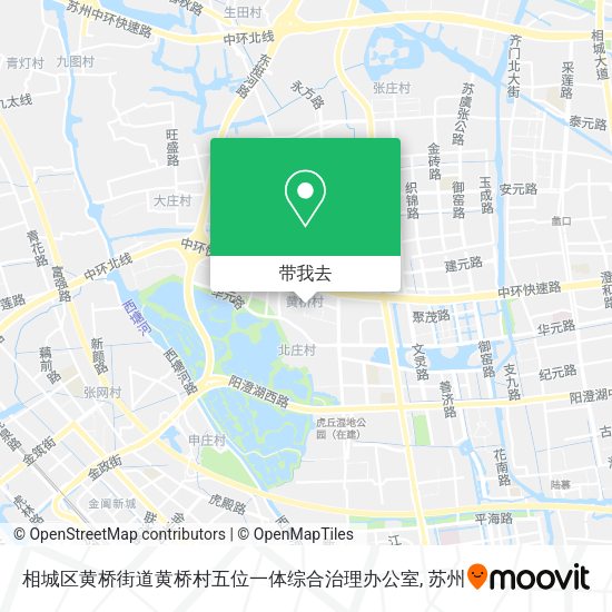 相城区黄桥街道黄桥村五位一体综合治理办公室地图