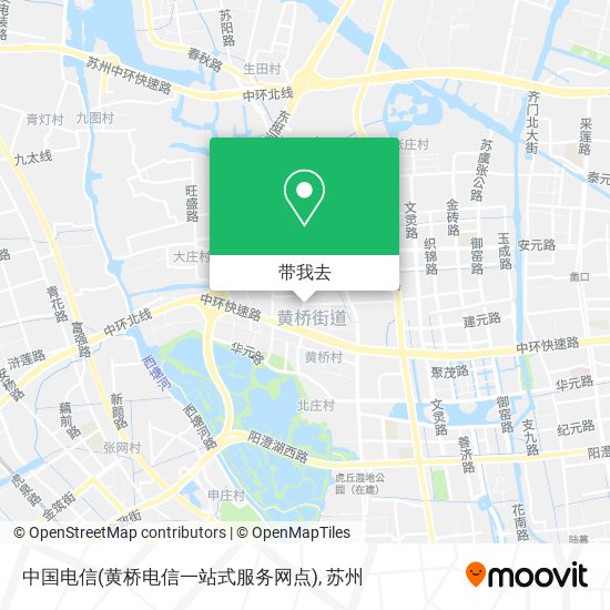 中国电信(黄桥电信一站式服务网点)地图