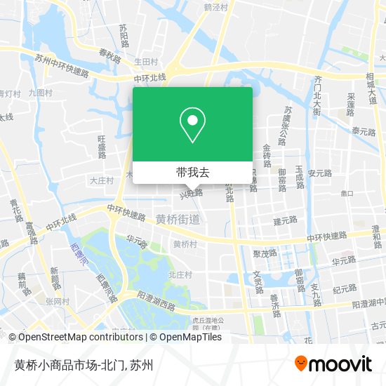 黄桥小商品市场-北门地图