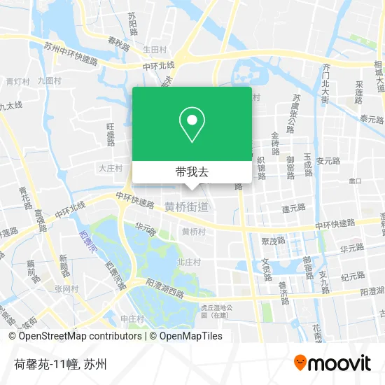荷馨苑-11幢地图