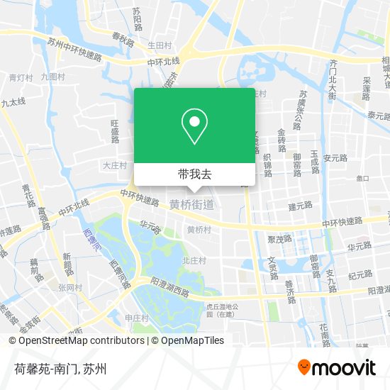 荷馨苑-南门地图