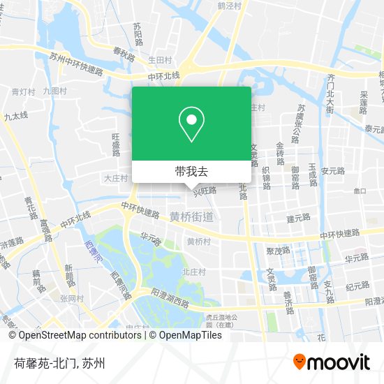 荷馨苑-北门地图