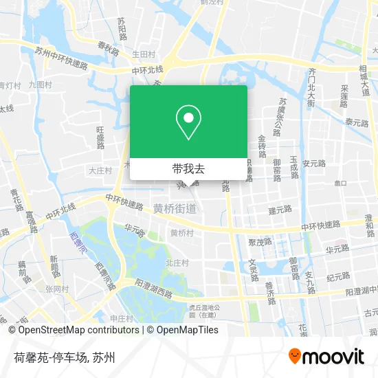 荷馨苑-停车场地图