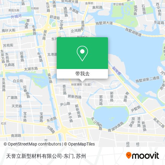 天誉立新型材料有限公司-东门地图