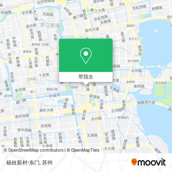 杨枝新村-东门地图
