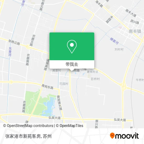 张家港市新苑客房地图