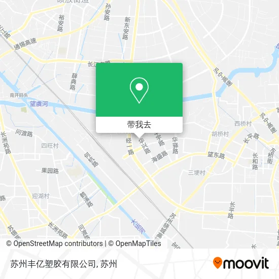 苏州丰亿塑胶有限公司地图