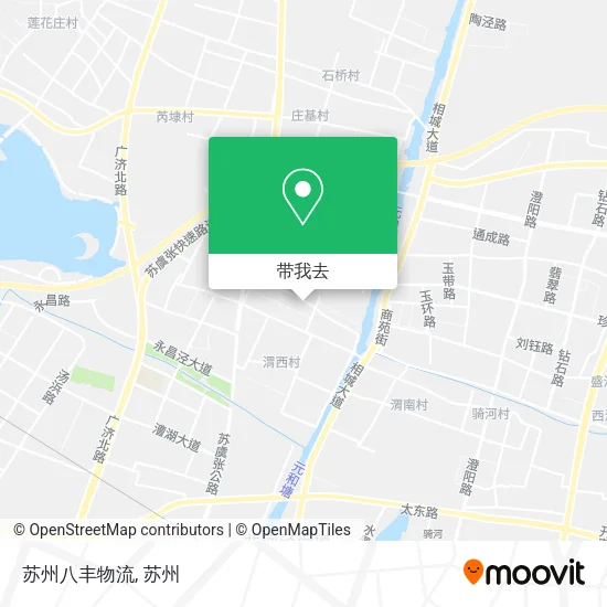 苏州八丰物流地图