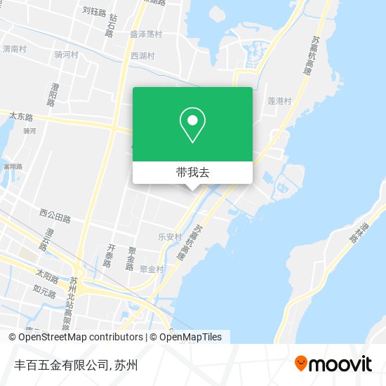 丰百五金有限公司地图