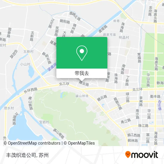 丰茂织造公司地图