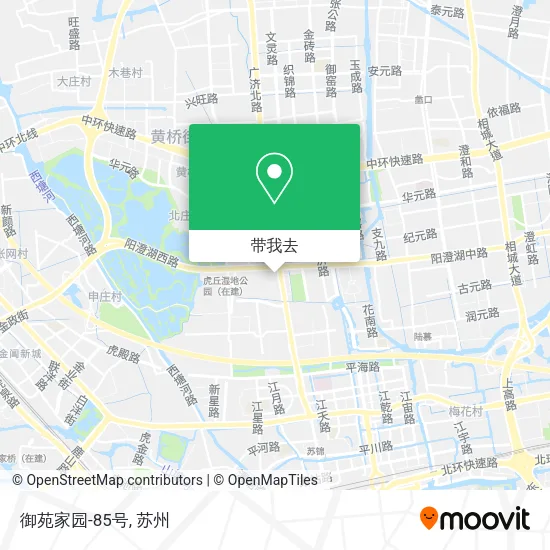 御苑家园-85号地图