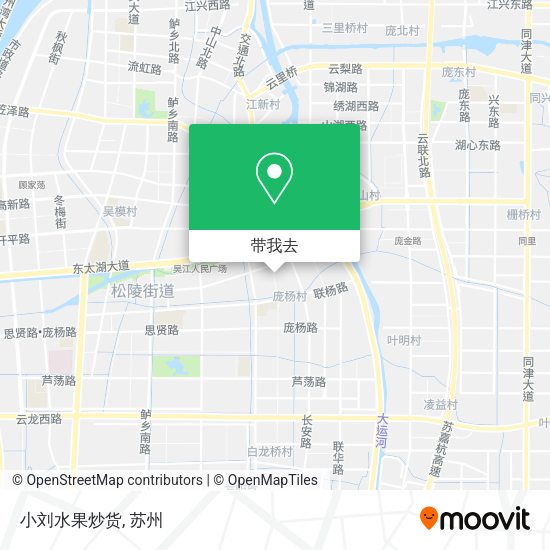 小刘水果炒货地图