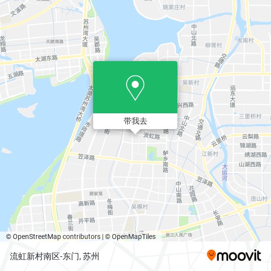 流虹新村南区-东门地图