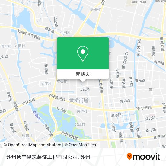 苏州博丰建筑装饰工程有限公司地图