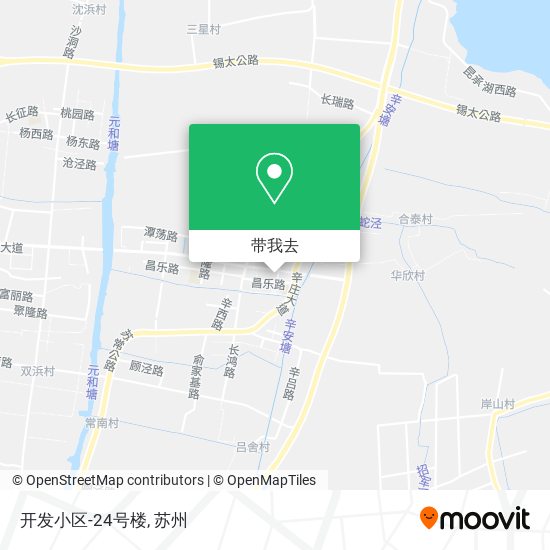 开发小区-24号楼地图