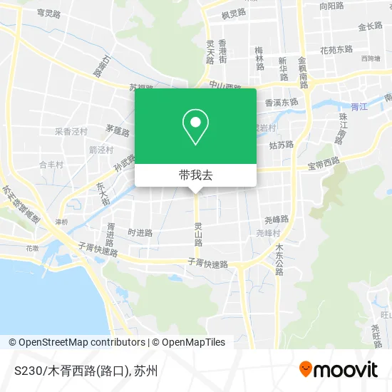S230/木胥西路(路口)地图
