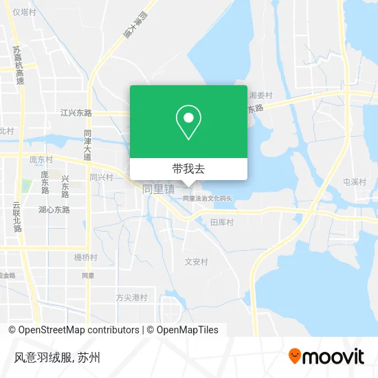 风意羽绒服地图