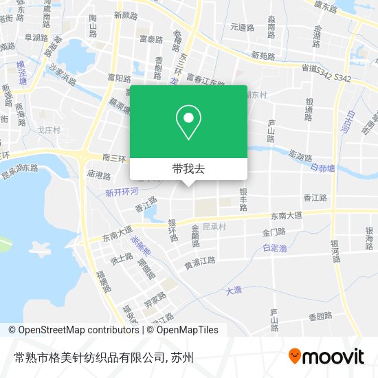 常熟市格美针纺织品有限公司地图